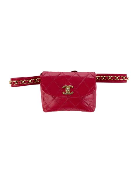 chanel red belt bag|chanel belt bag 2021.